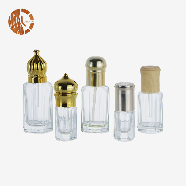 Clear Essential Oil Bottle